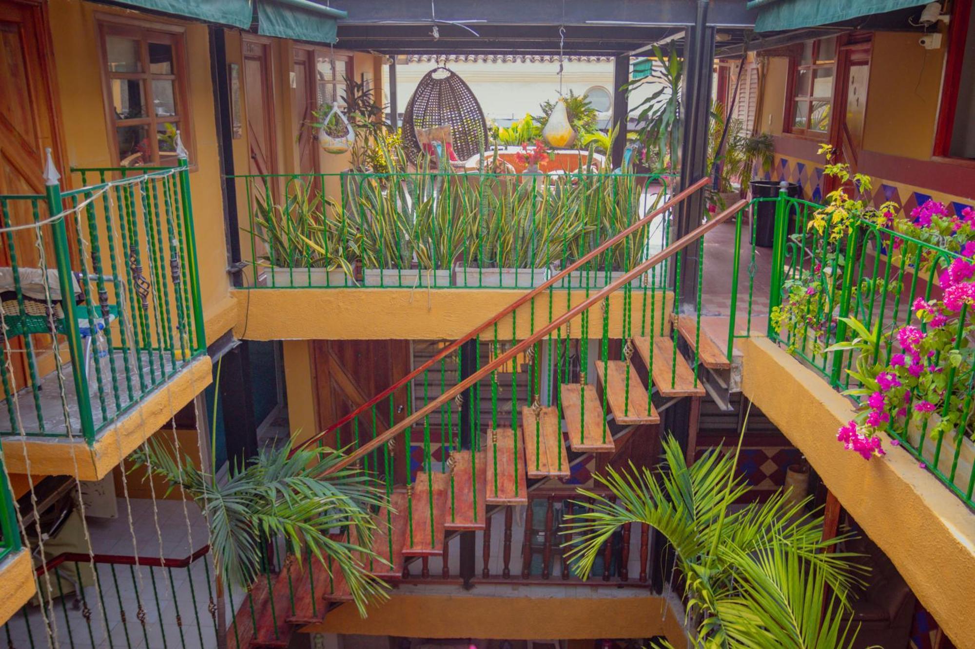 Hotel La Casona De Getsemani Cartagena Exteriör bild