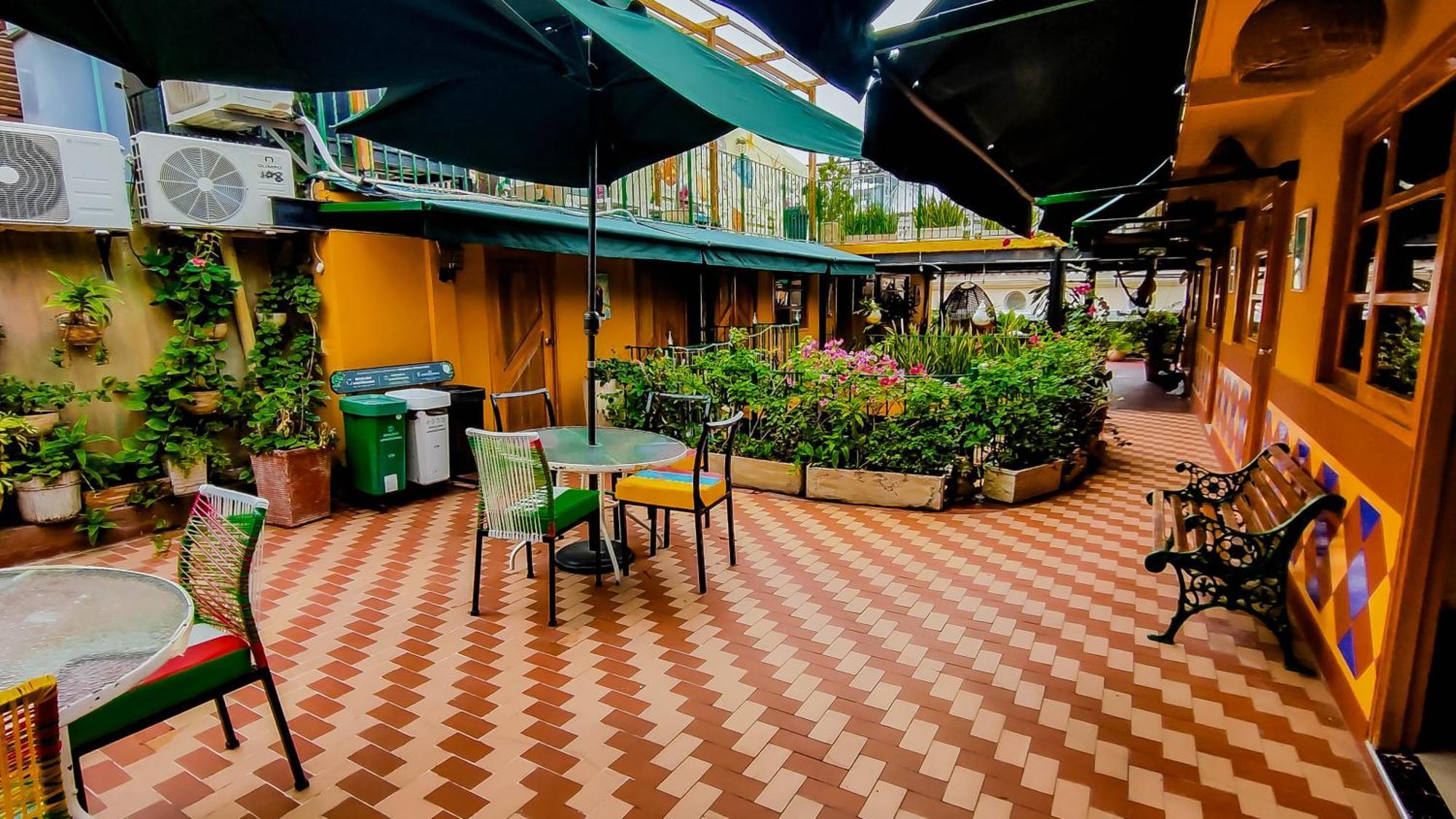 Hotel La Casona De Getsemani Cartagena Exteriör bild